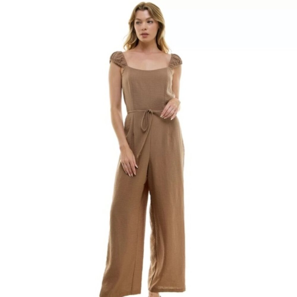 Lily Rose Tan Jumper/Jumpsuit